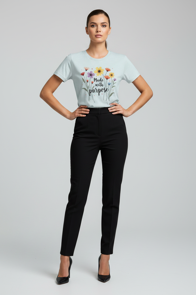 Made With Purpose Floral T-Shirt
