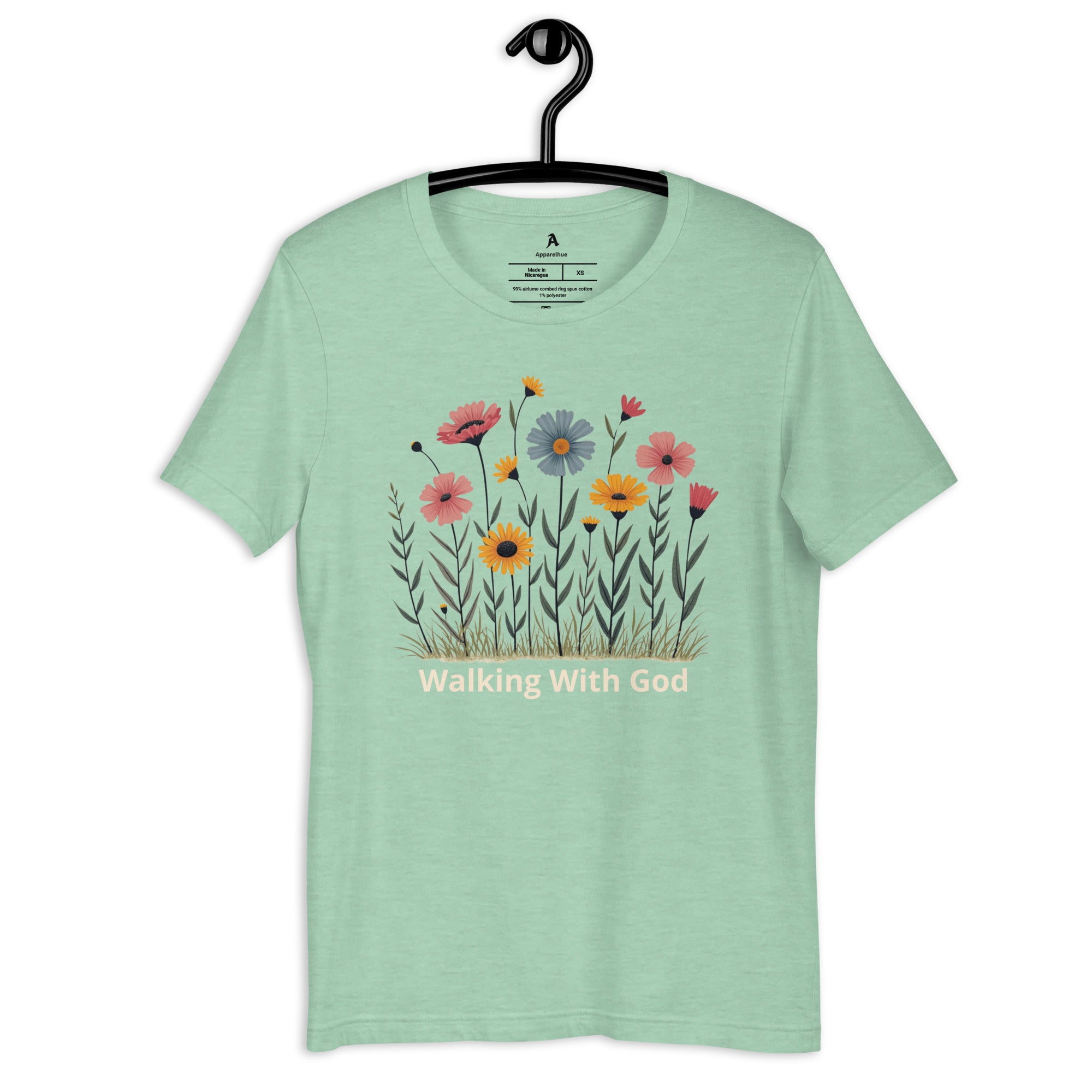 Heather Prism Mint Christian t-shirt