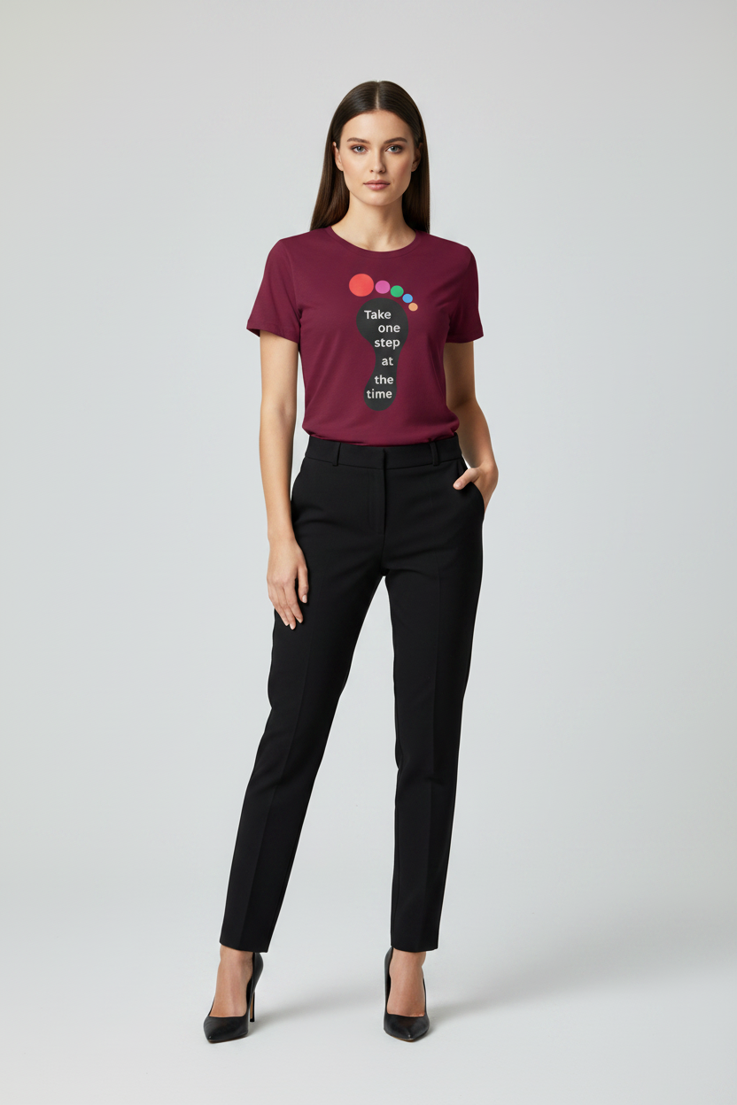 Positive Mindset One Step at a Time T-Shirt
