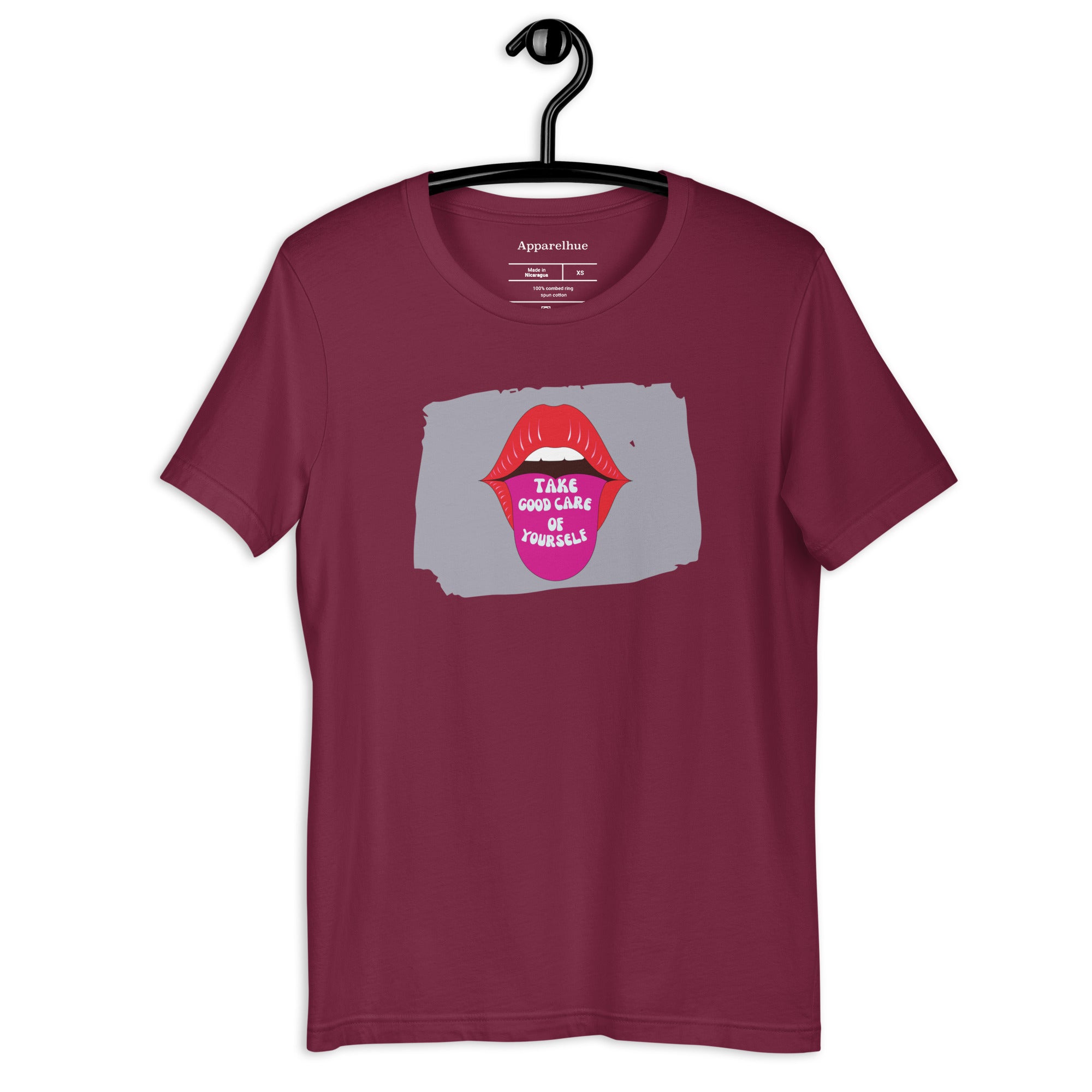 Positive Affirmation Mental Health Awareness Shirt On Model