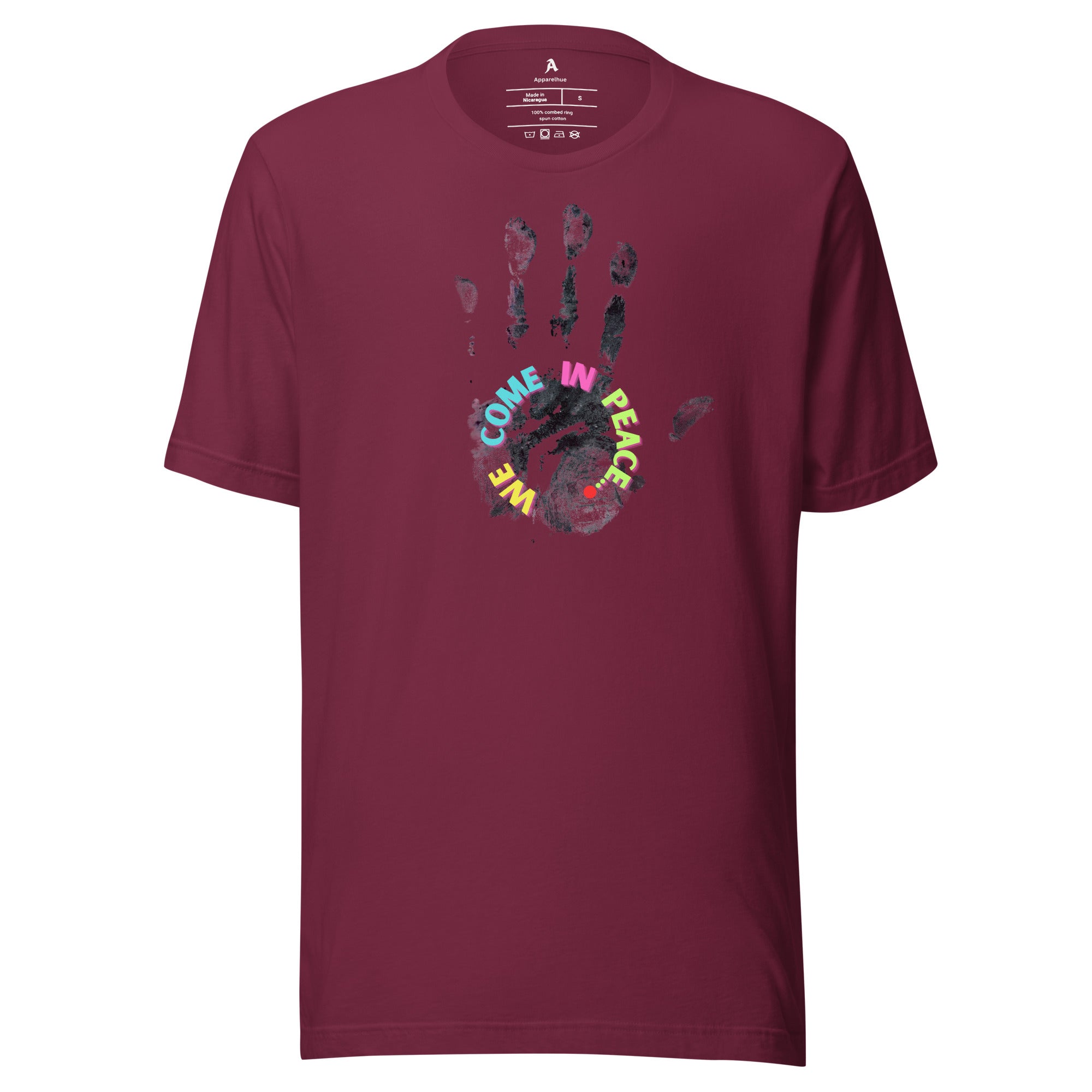 Relaxed fit kindness t shirt neutral background