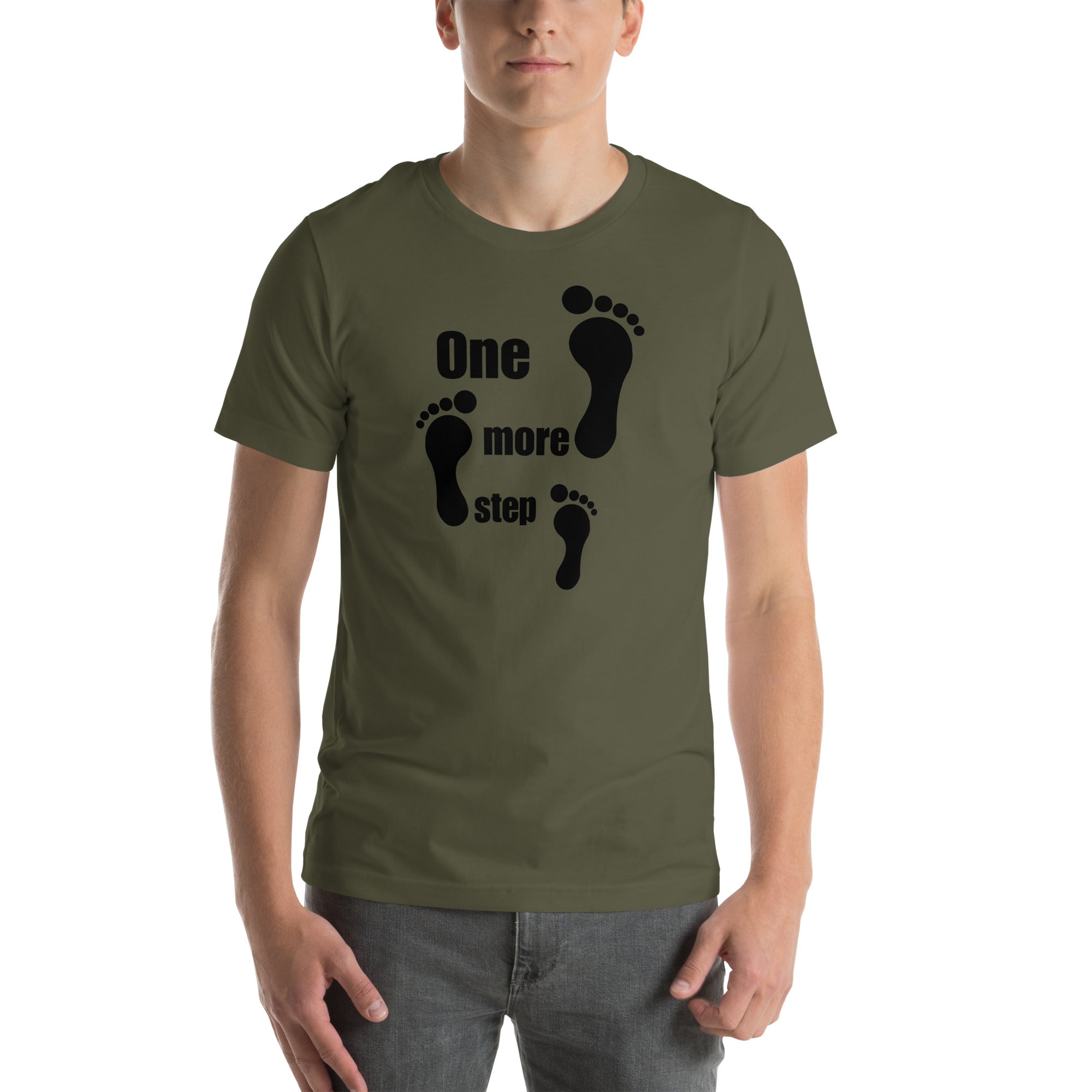 Inspirational One More Step T-shirt for daily wear