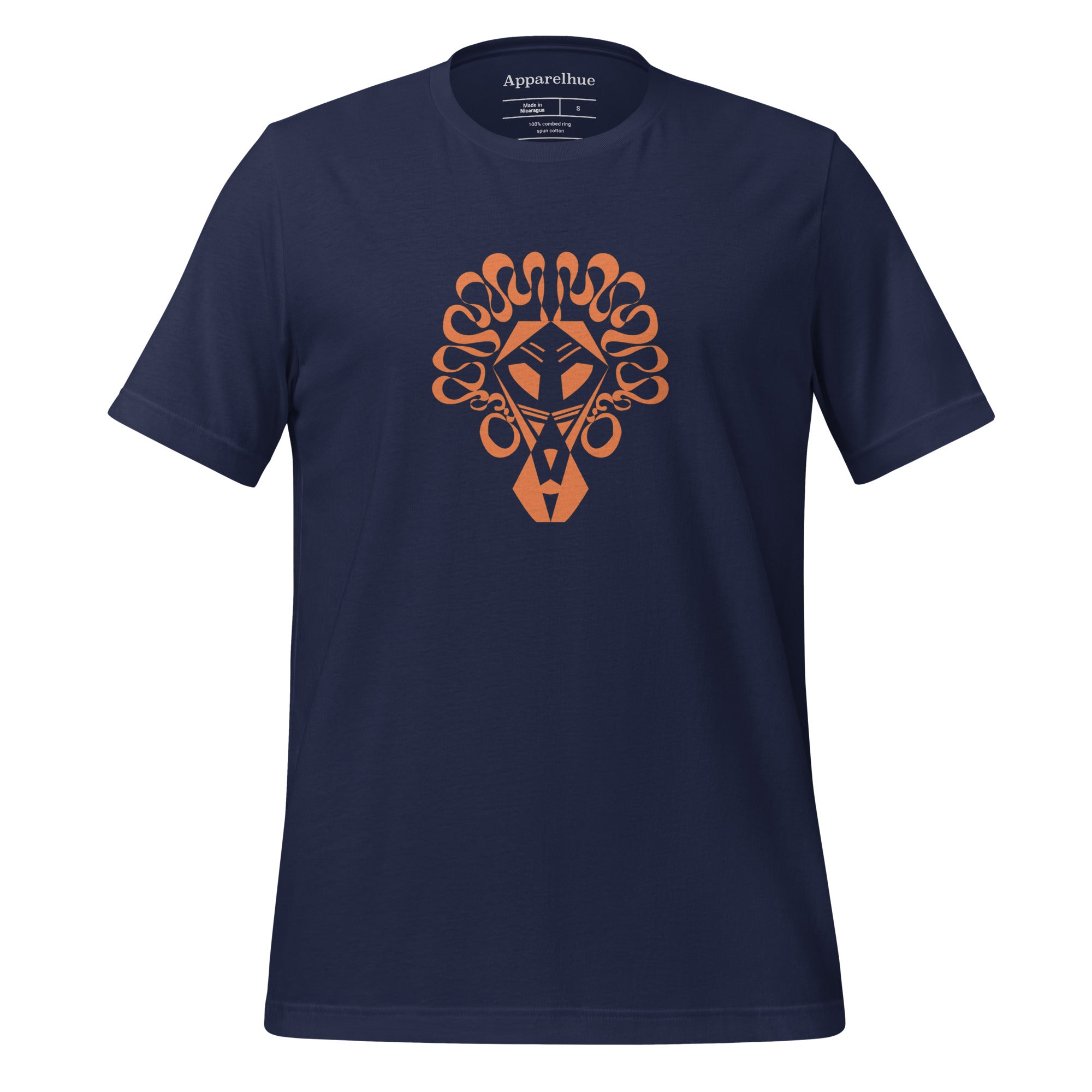 Unisex lion t shirt hanging with creative outfit