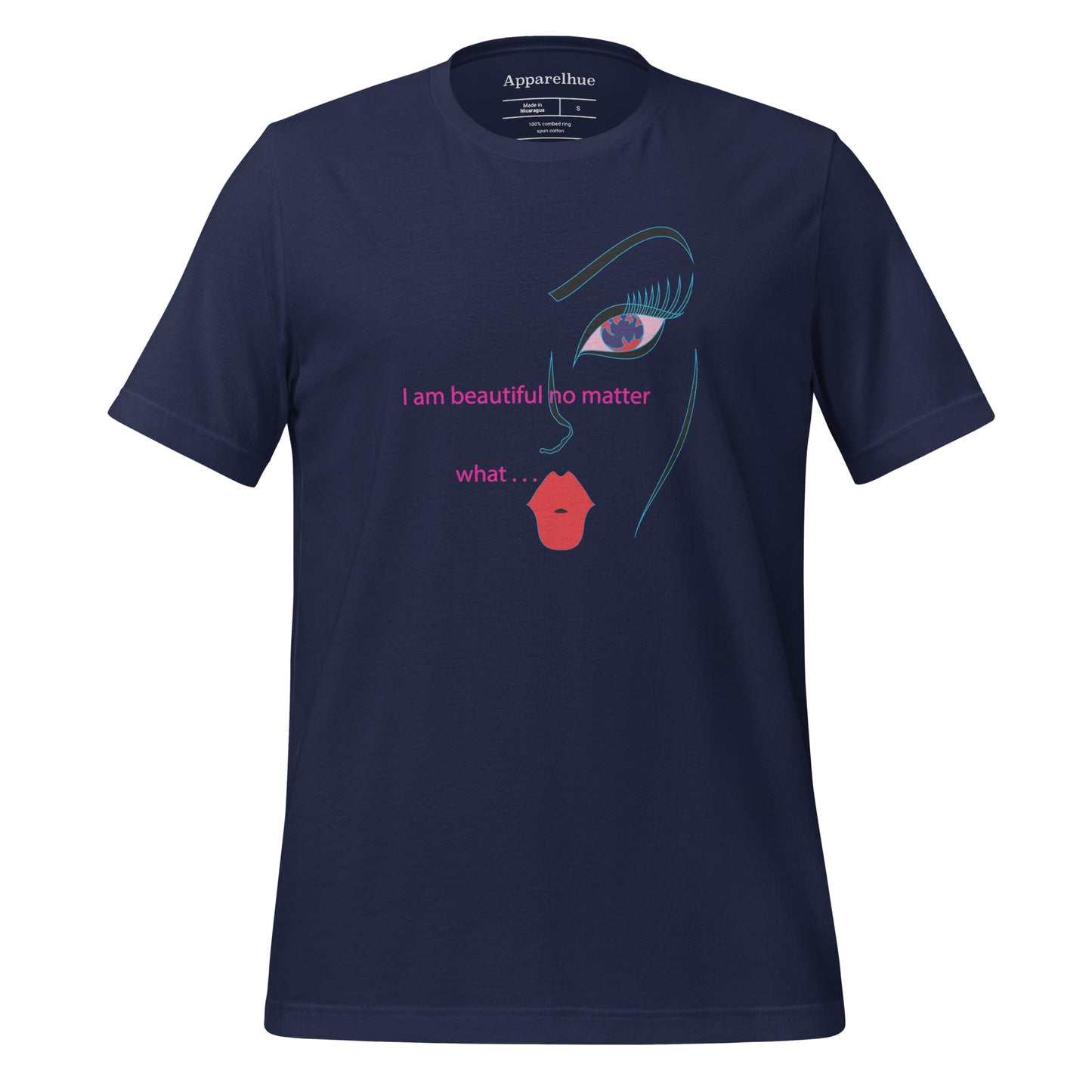 I am Beautiful - Empowering Graphic Tee for Confidence | Apparelhue