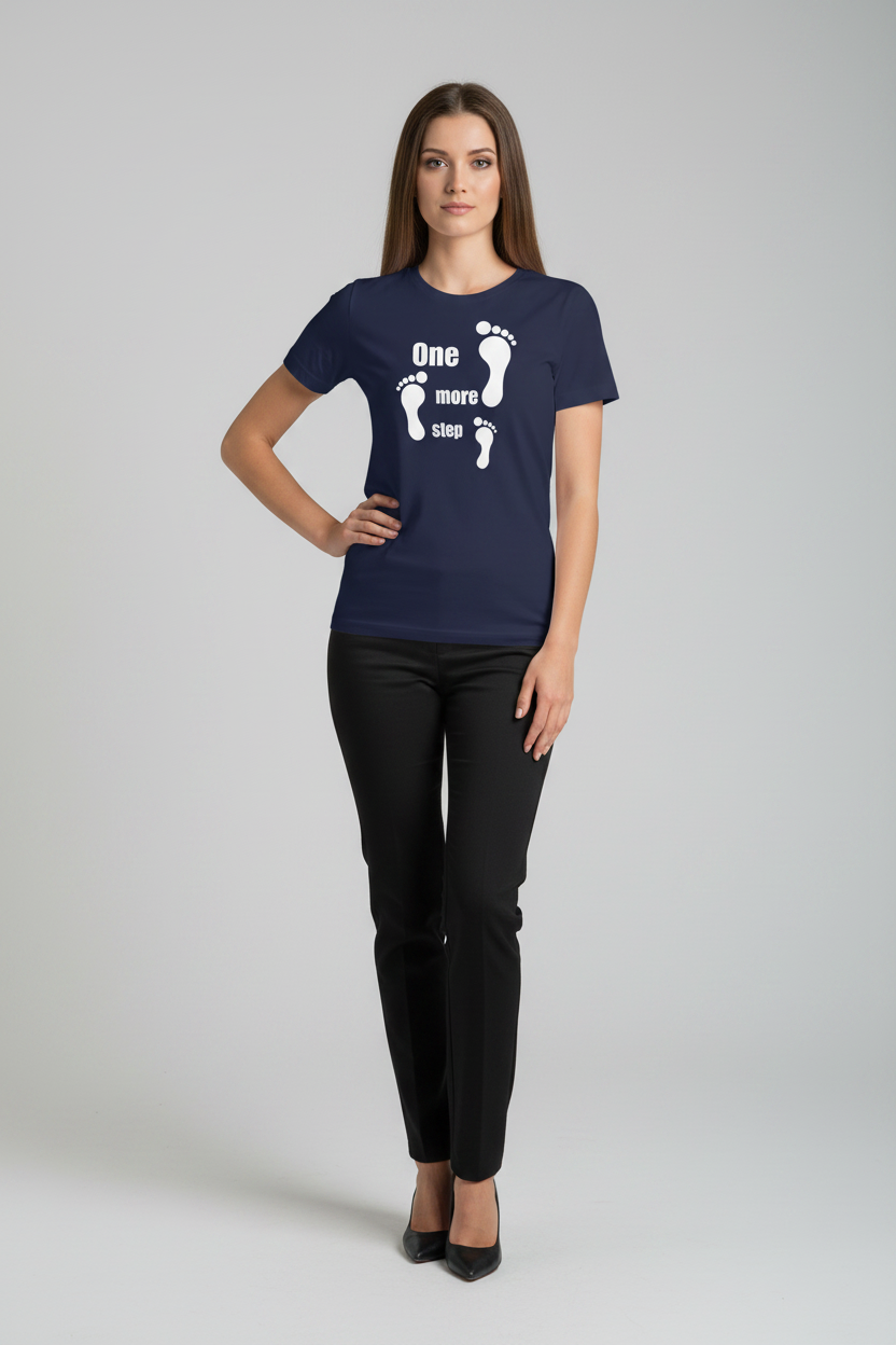 Minimalist One More Step Tee