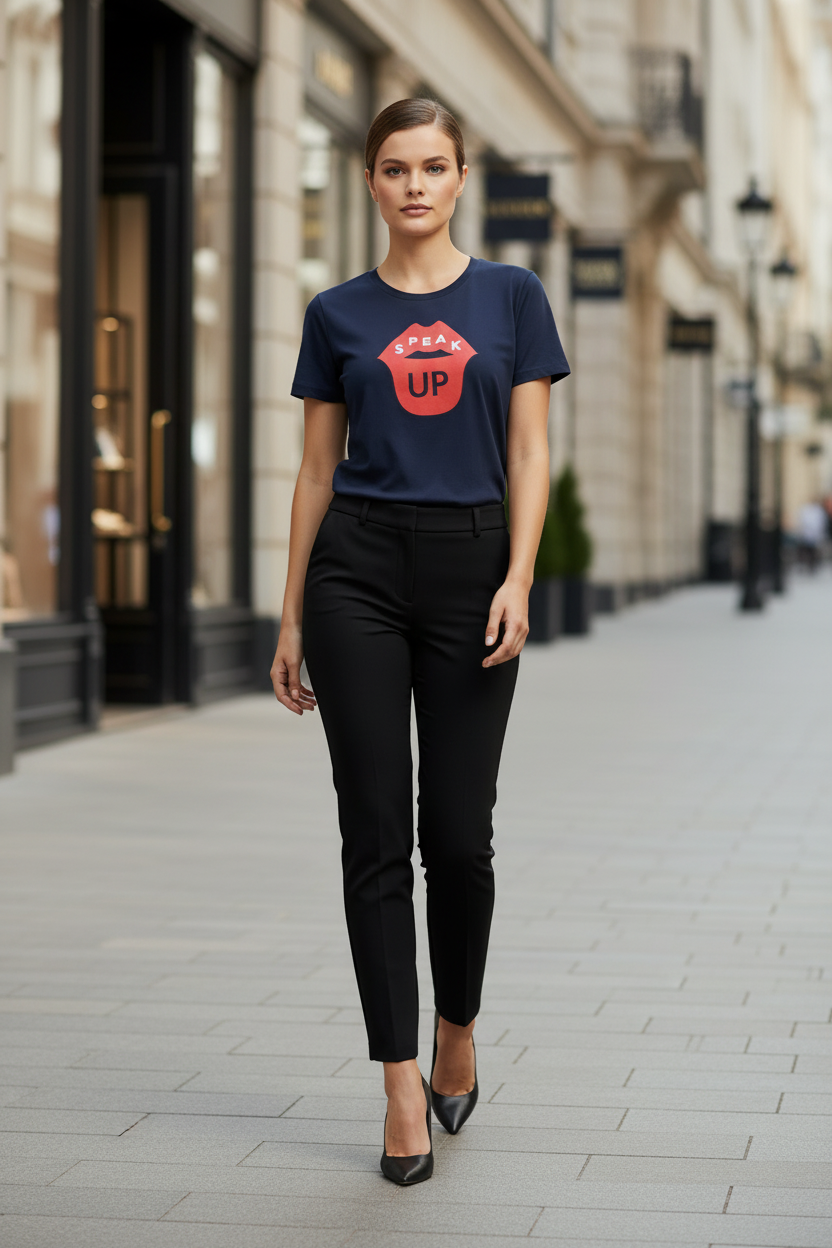 Speak Up Art Print T-Shirt