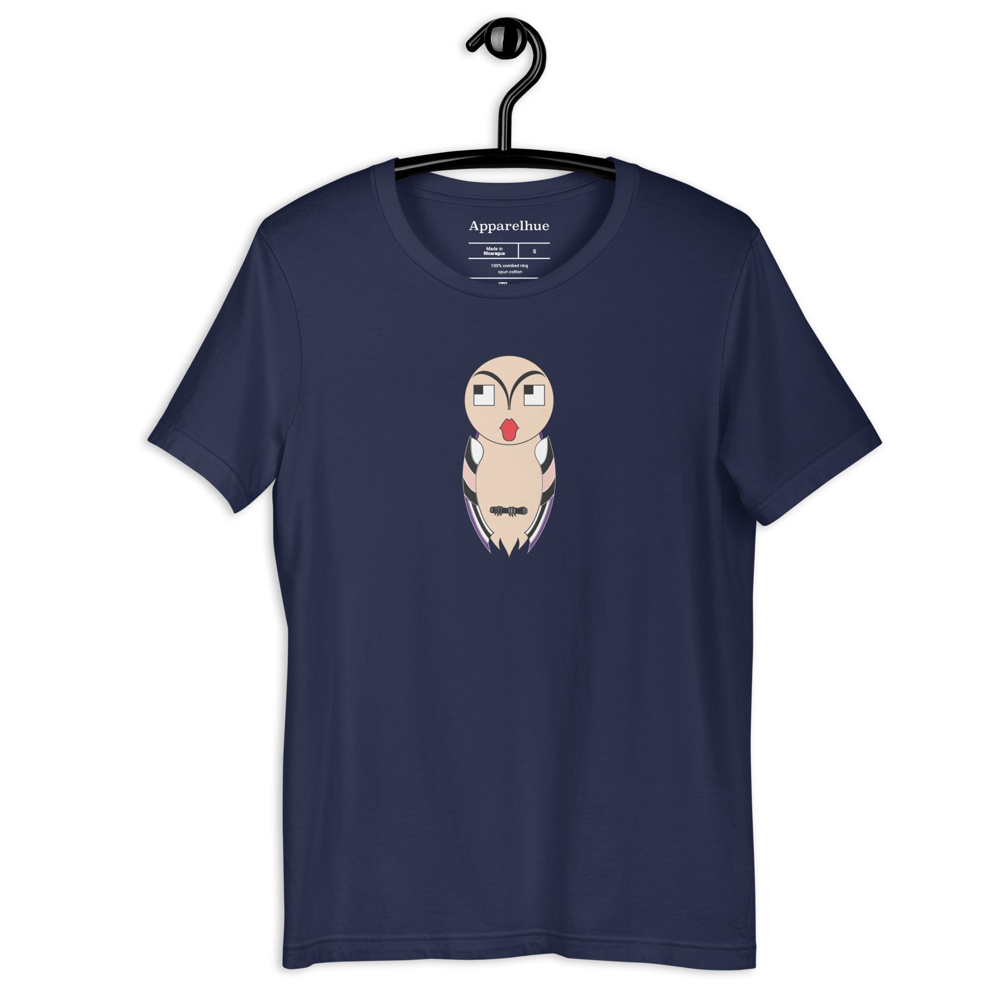 Night owl inspired tee with bold print