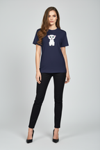 Künstlerisches Tier-Grafik-T-Shirt