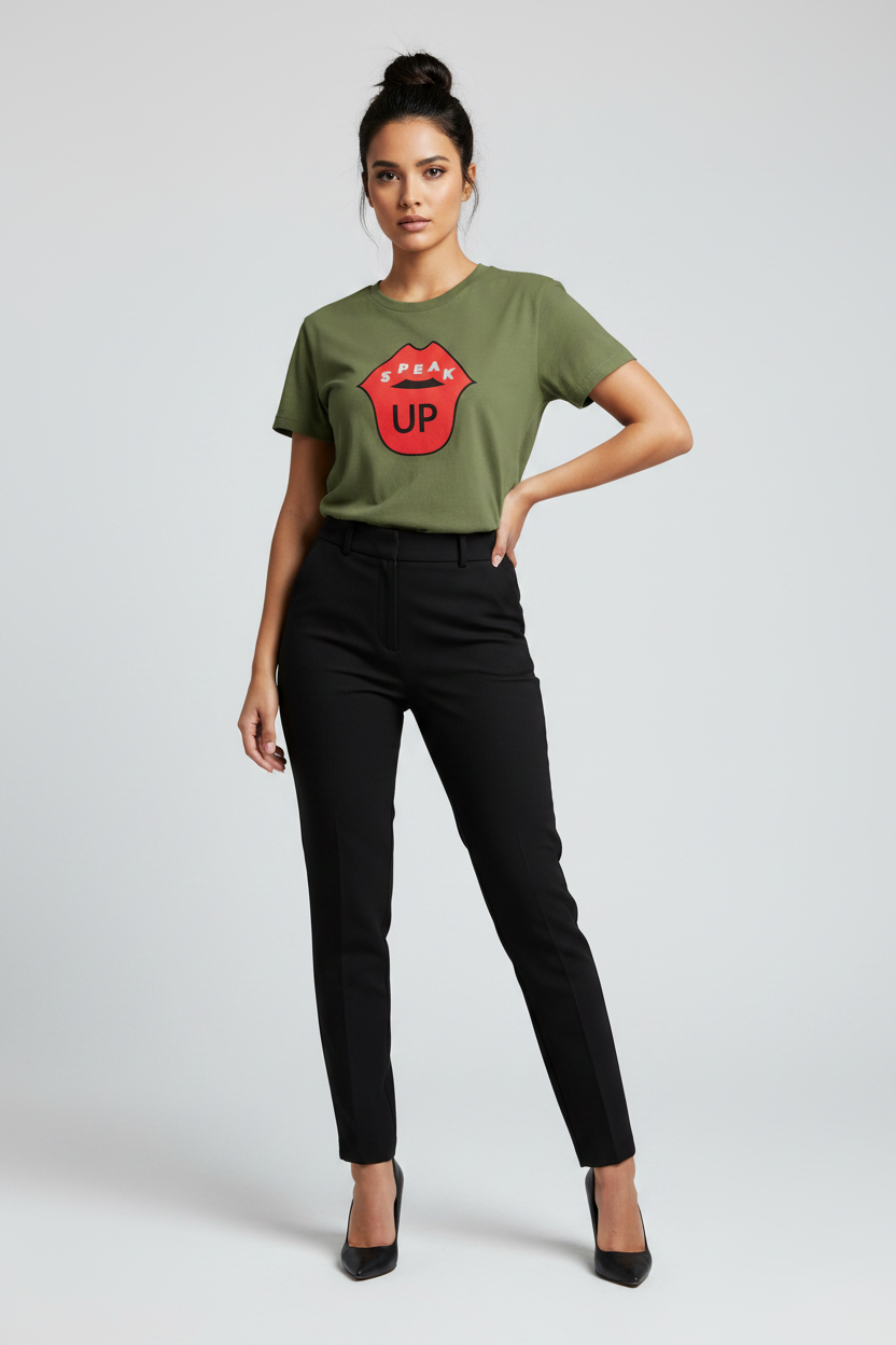 Speak Up Art Print T-Shirt