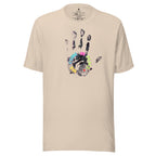 Choose Kindness art shirt close detail