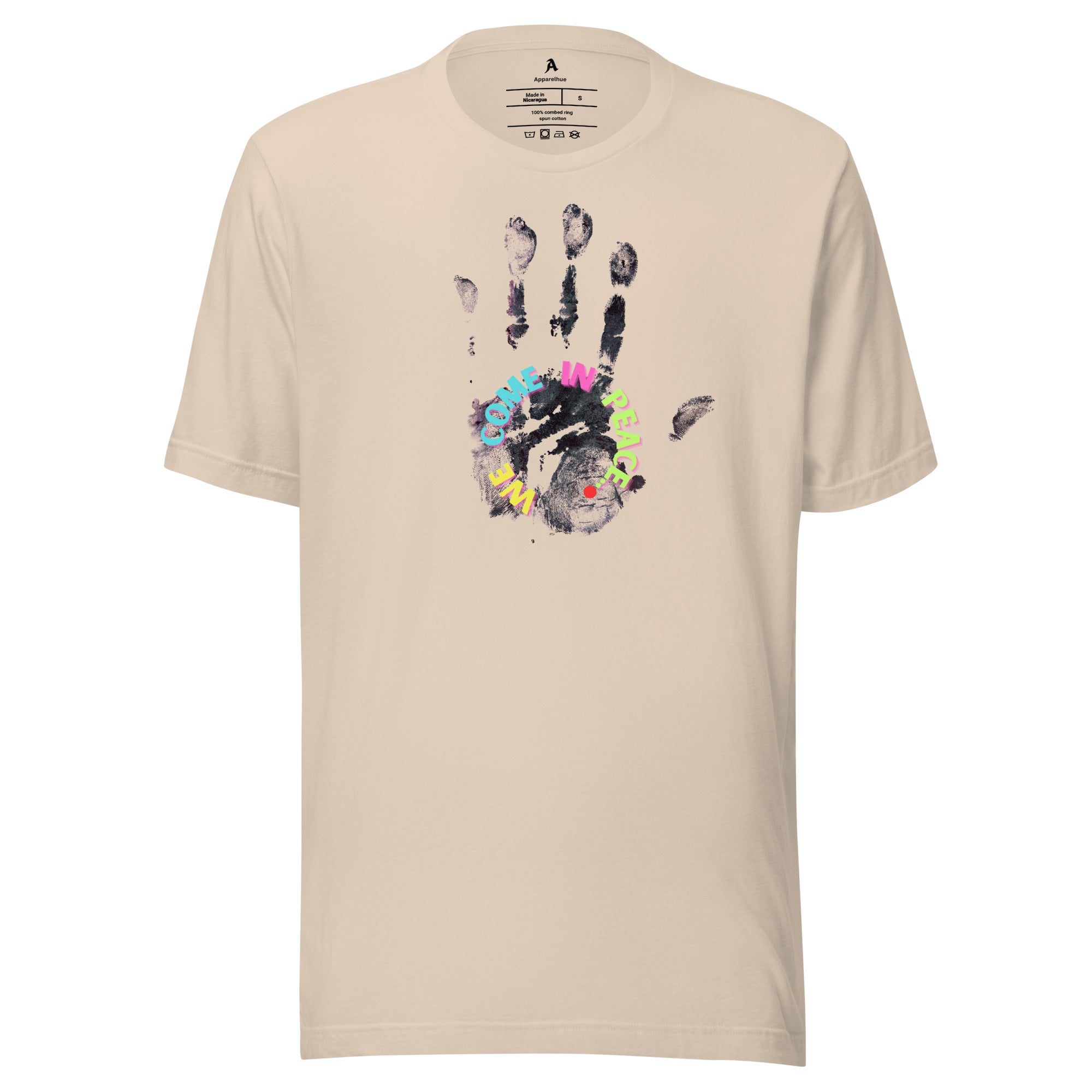 Choose Kindness art shirt close detail