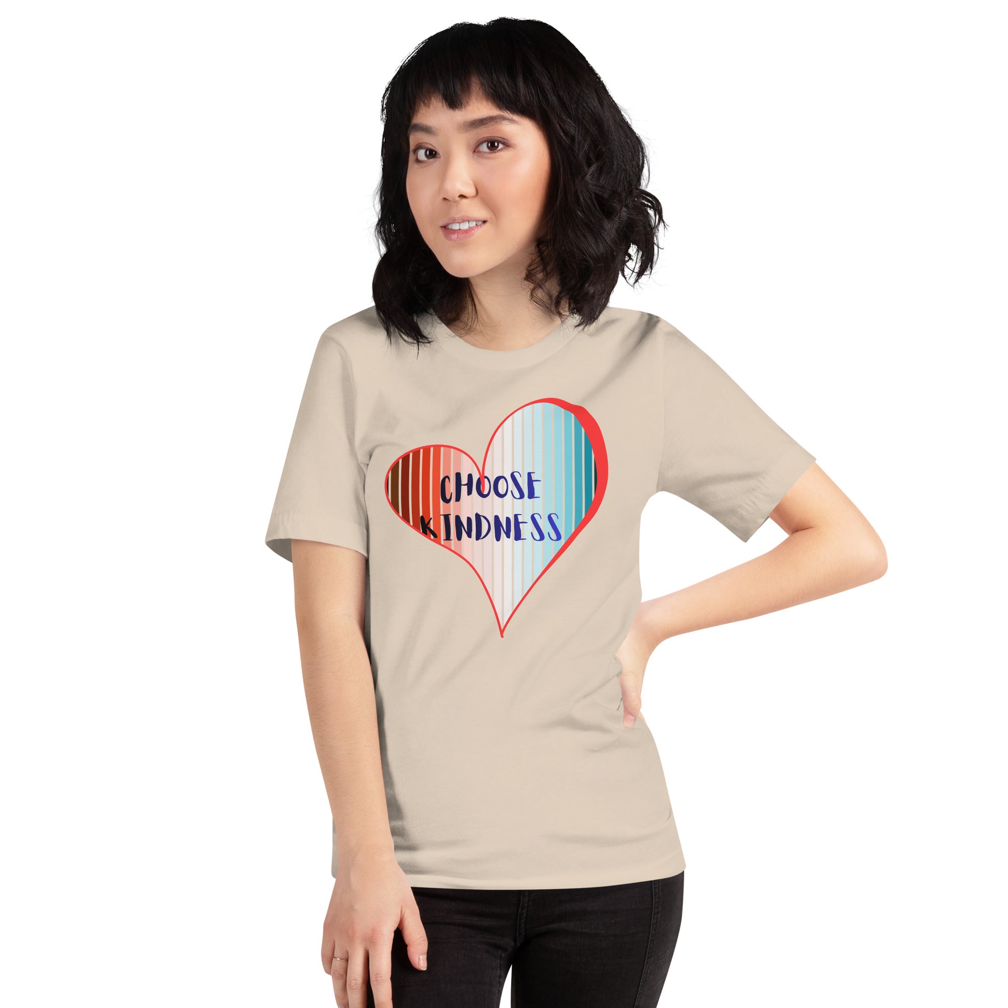 Inspirational message t shirt detail print