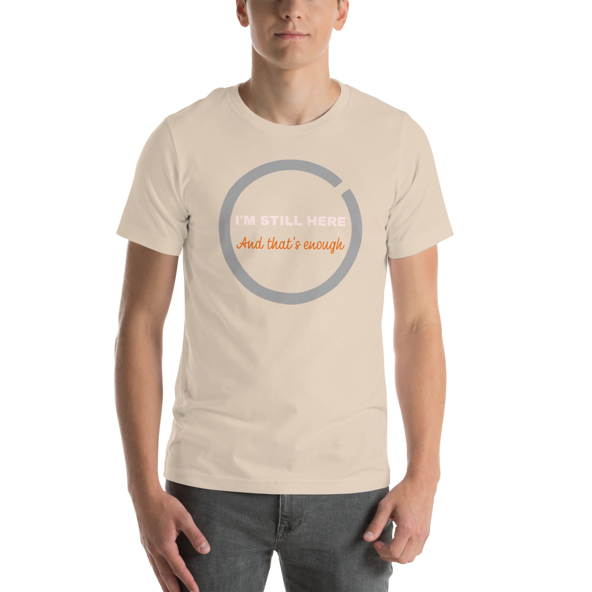 clean modern look with minimalist tee