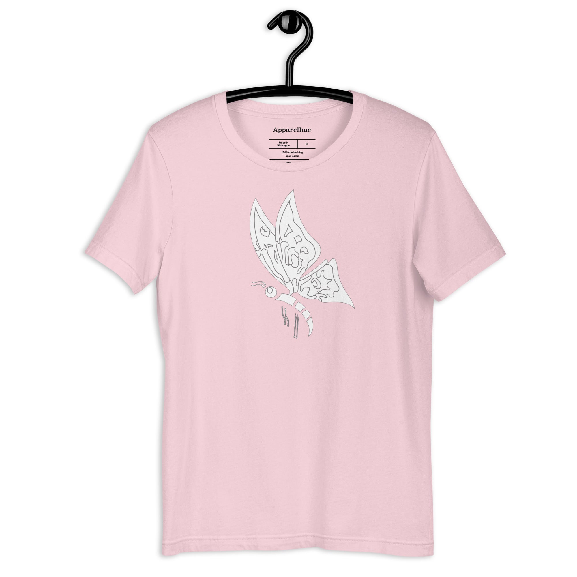 urban photography featuring the ethereal butterfly t-shirt style.