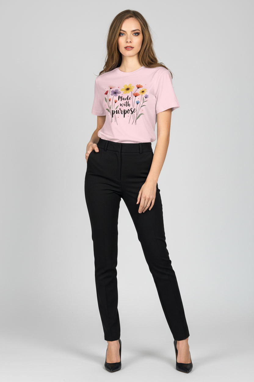 Made With Purpose Floral T-Shirt
