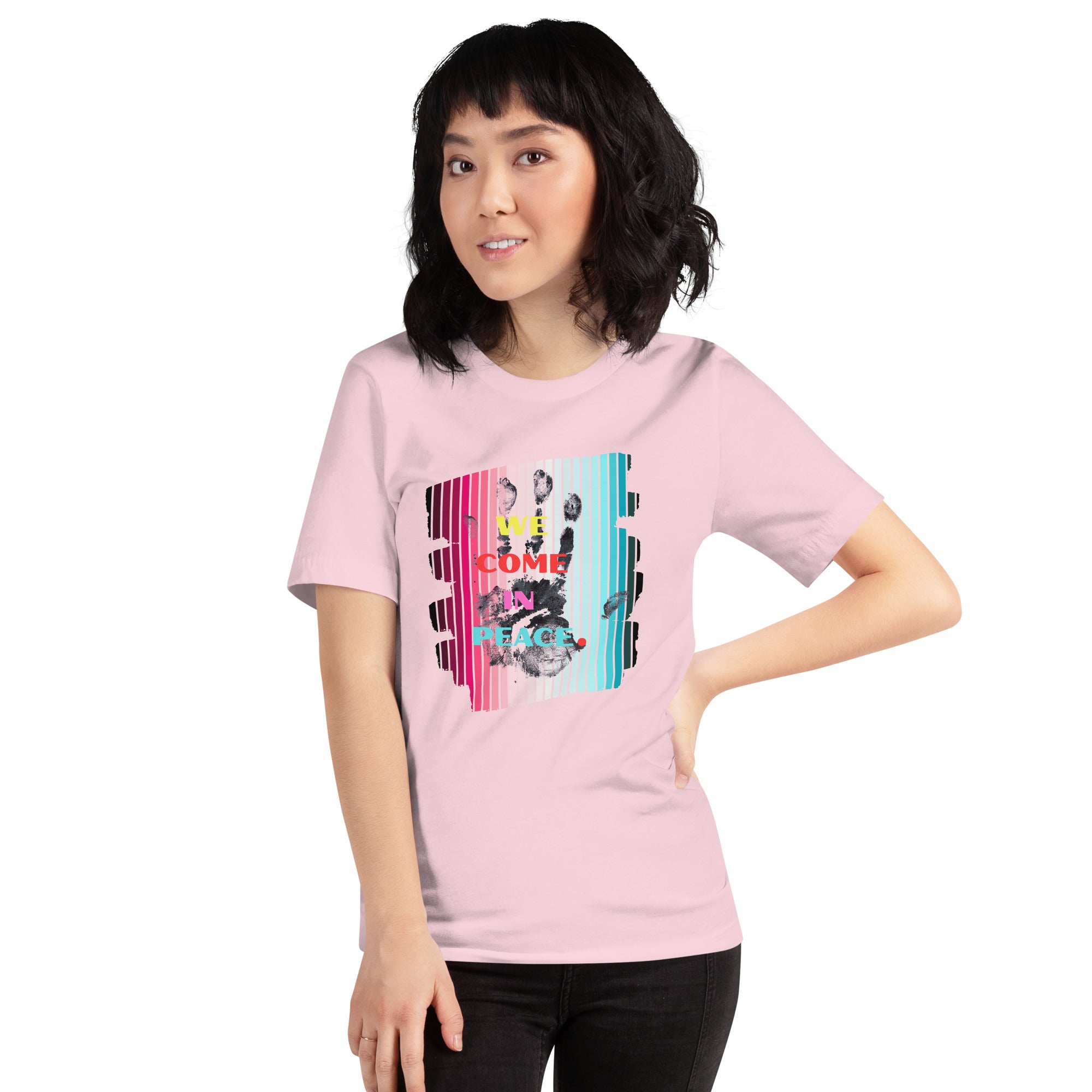 Inspirational unity quote shirt neutral background