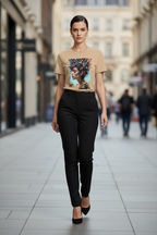 Retro Abstract Graphic Tee
