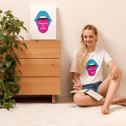 Motivational Clothing, Mental Health Gift, Take Good Care Of Yourself Tee, Graphic Tee
