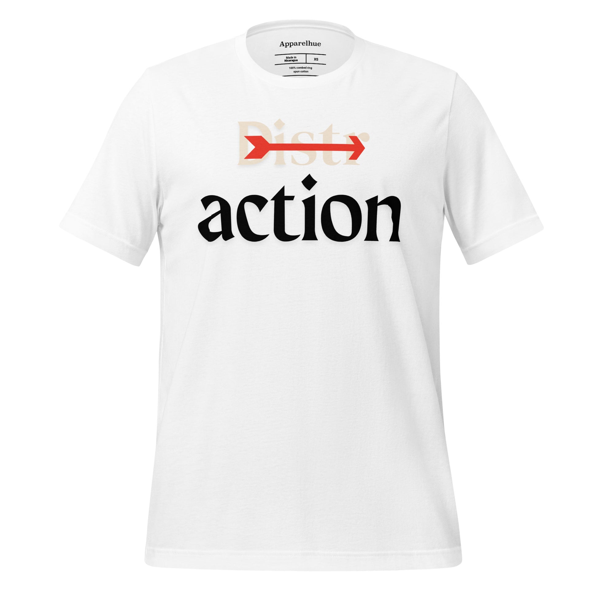 red-arrow-graphic-tshirt