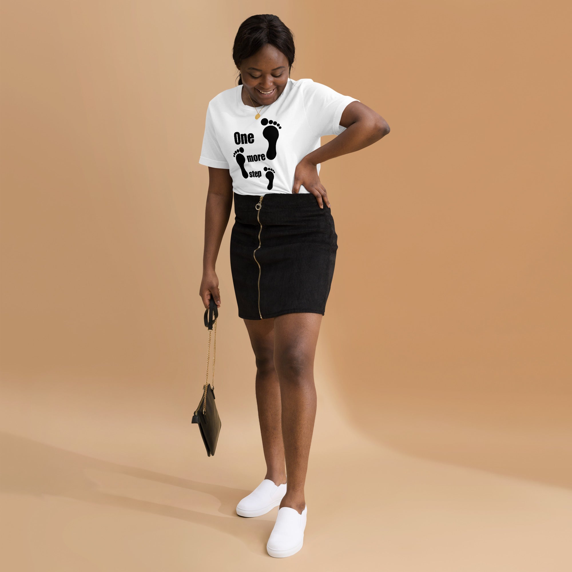 Artistic footprint T-shirt by Apparelhue