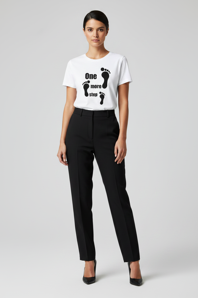 Minimalist One More Step Tee