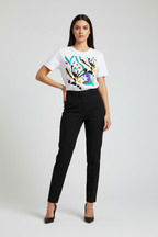 Expressive  Graphic Butterfly T-shirt