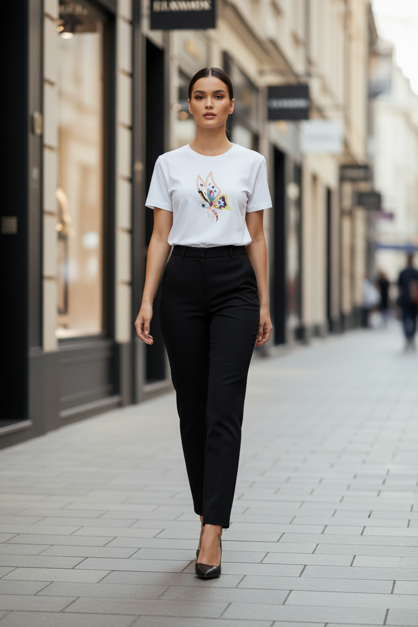 Vibrant Butterfly T-Shirt