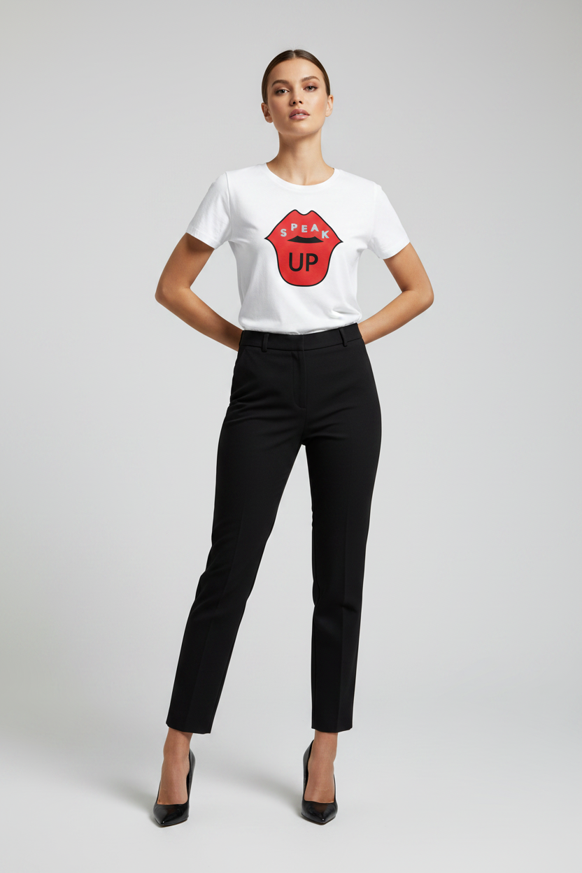 Speak Up Art Print T-Shirt