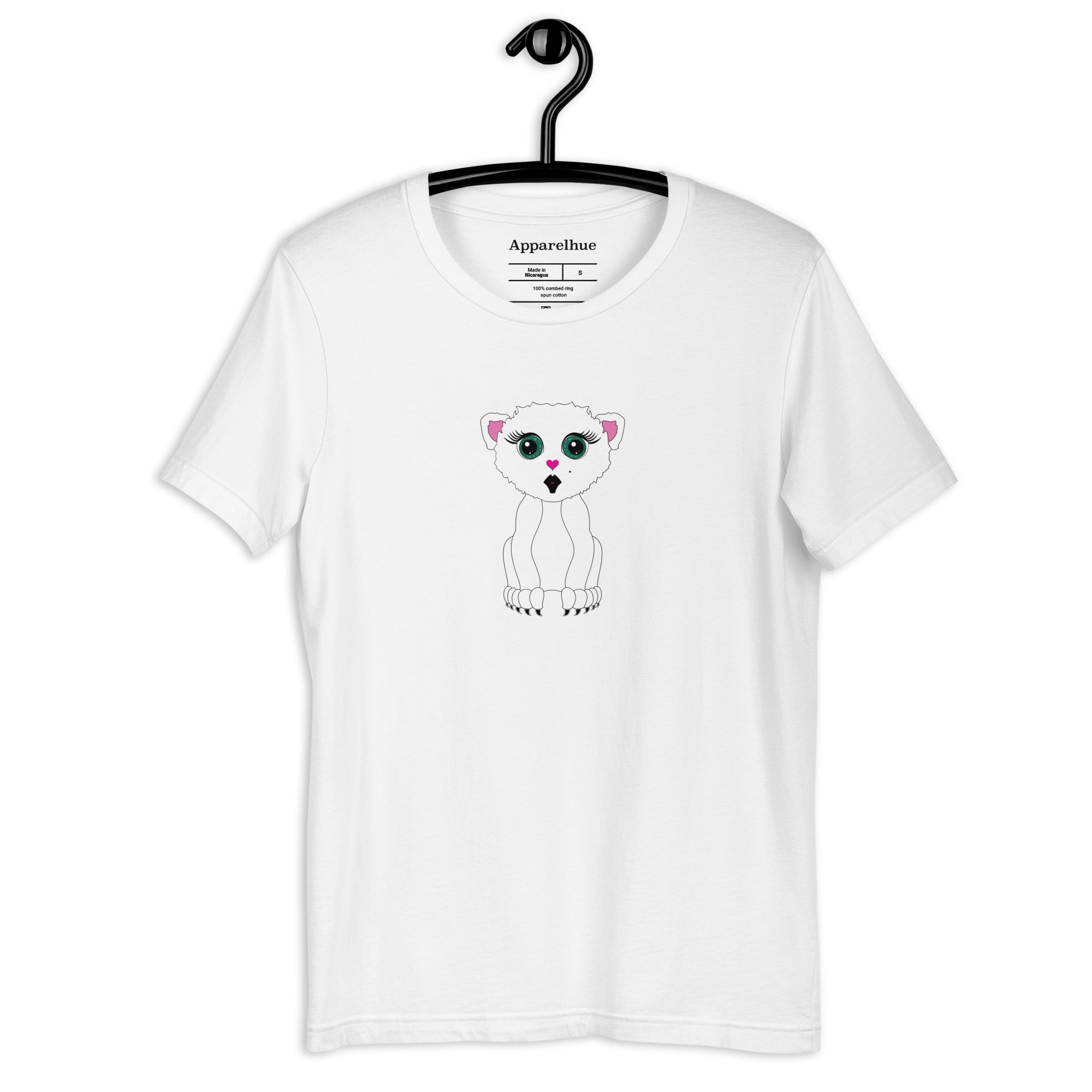 Graphic T-Shirt with Soft Cute Animal Artwork