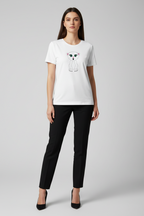 Künstlerisches Tier-Grafik-T-Shirt