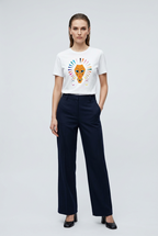 Artistic Lion Graphic T-Shirt