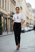 Artistic Owl Illustration Shirt