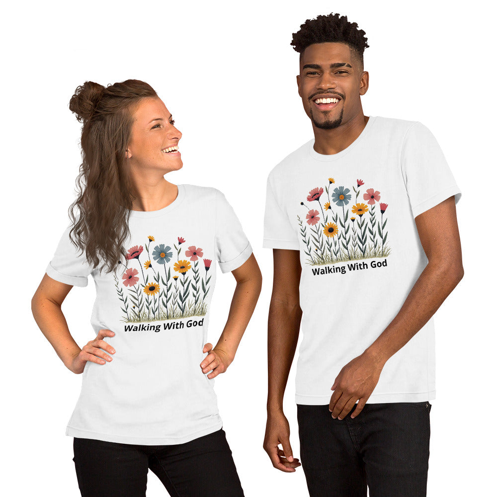 Christian streetwear Walking With God Tee
