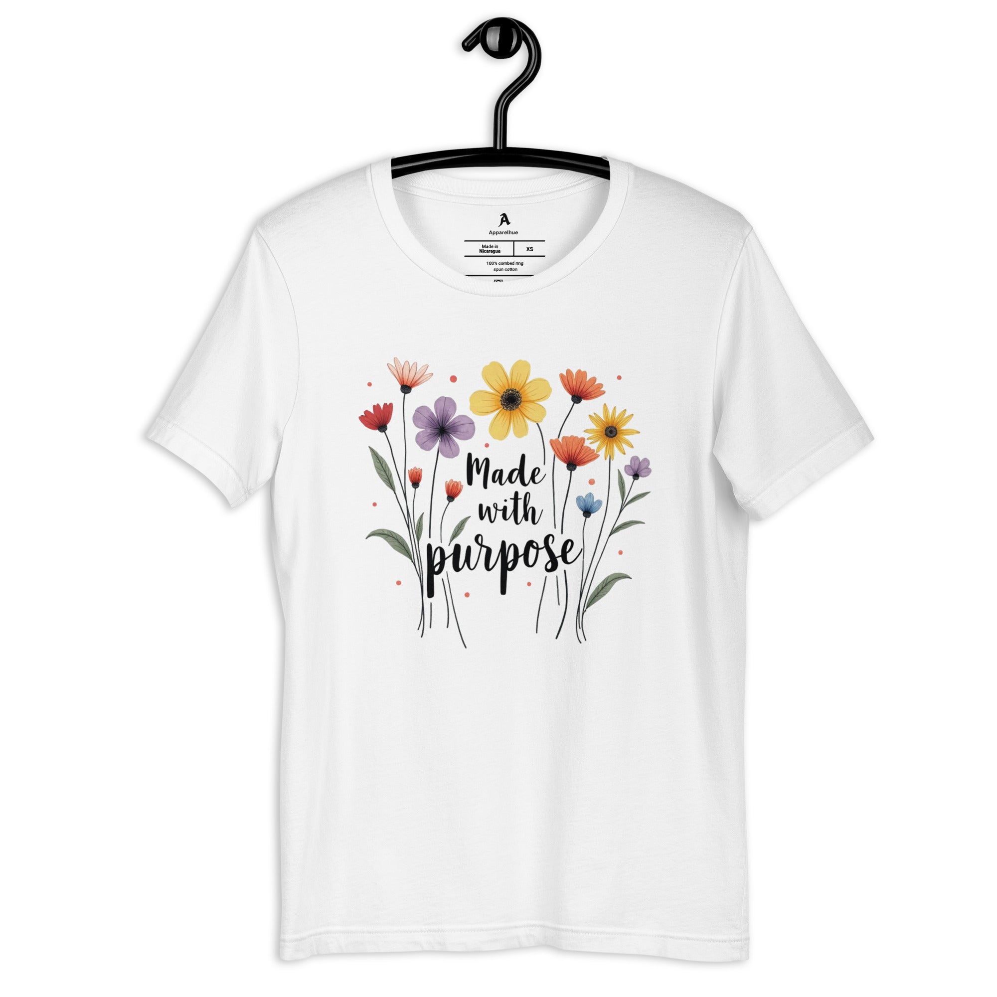 made with purpose floral t shirt