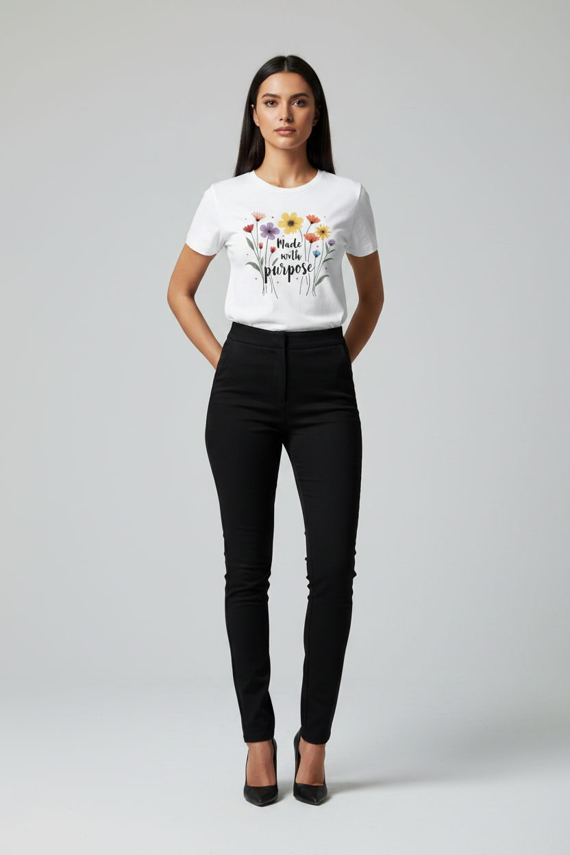 Made With Purpose Floral T-Shirt