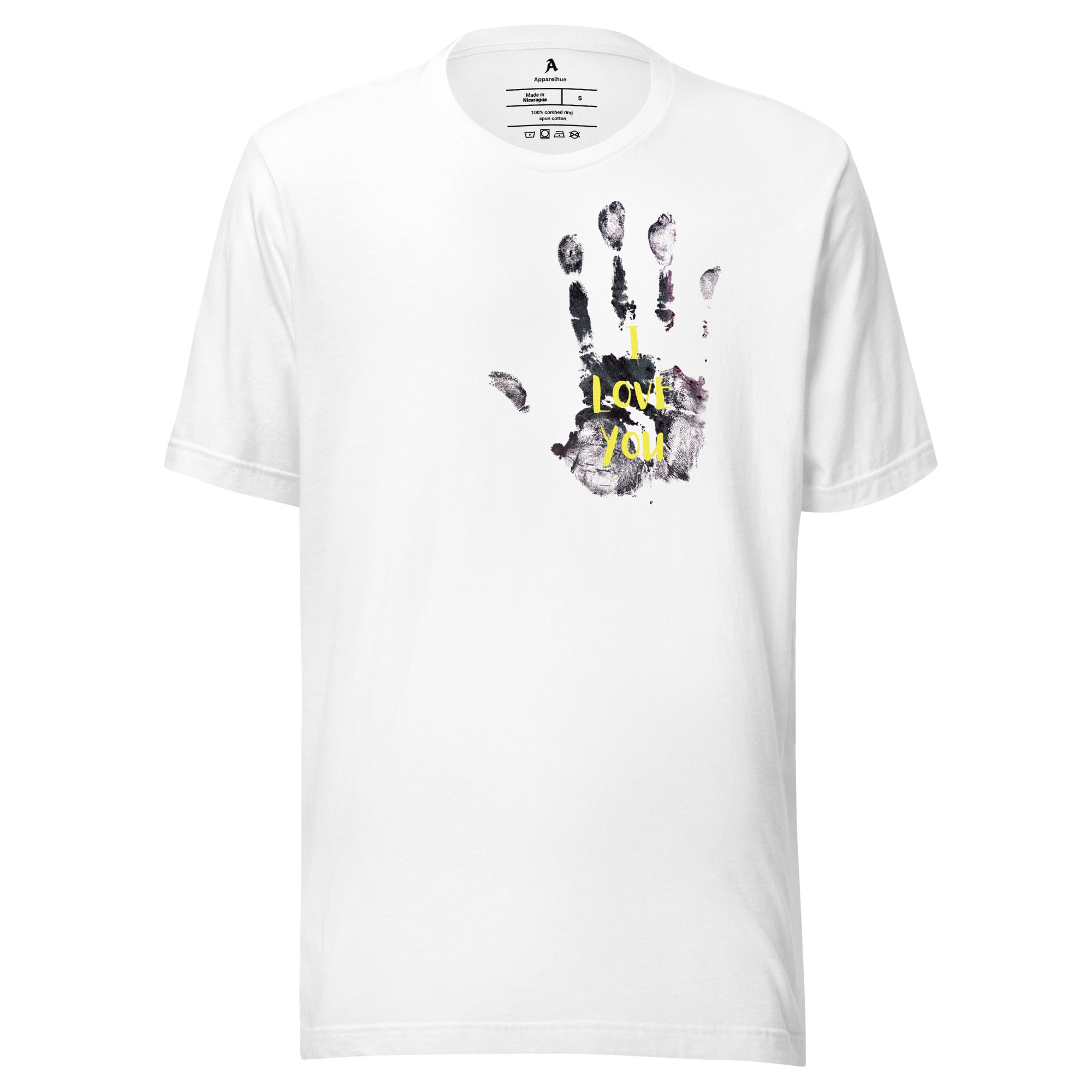 Soft breathable love message tee