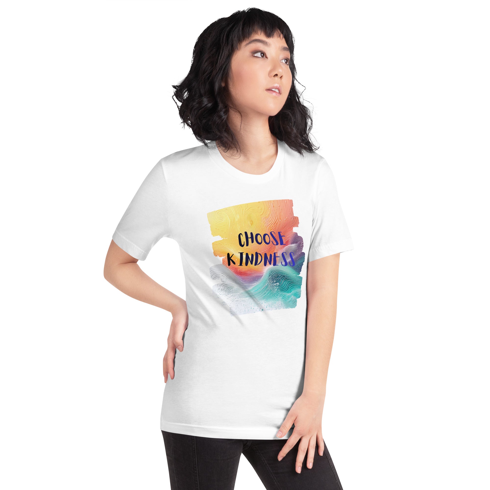 soft aesthetic kindness tee outfit