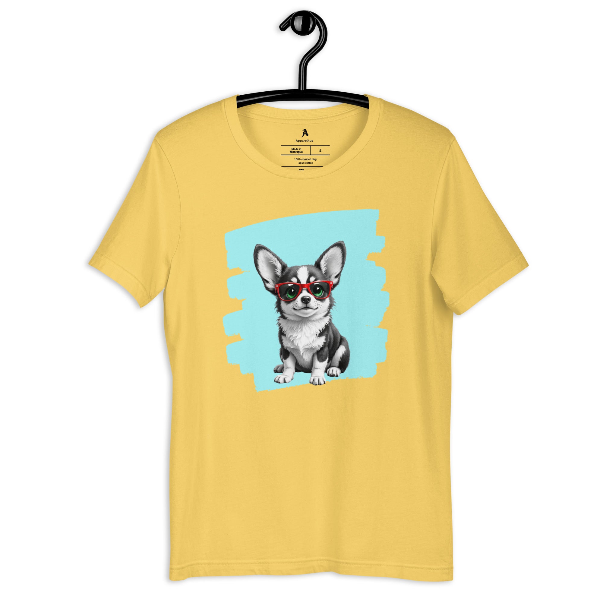 Apparelhue exclusive Corgi puppy graphic t-shirt.