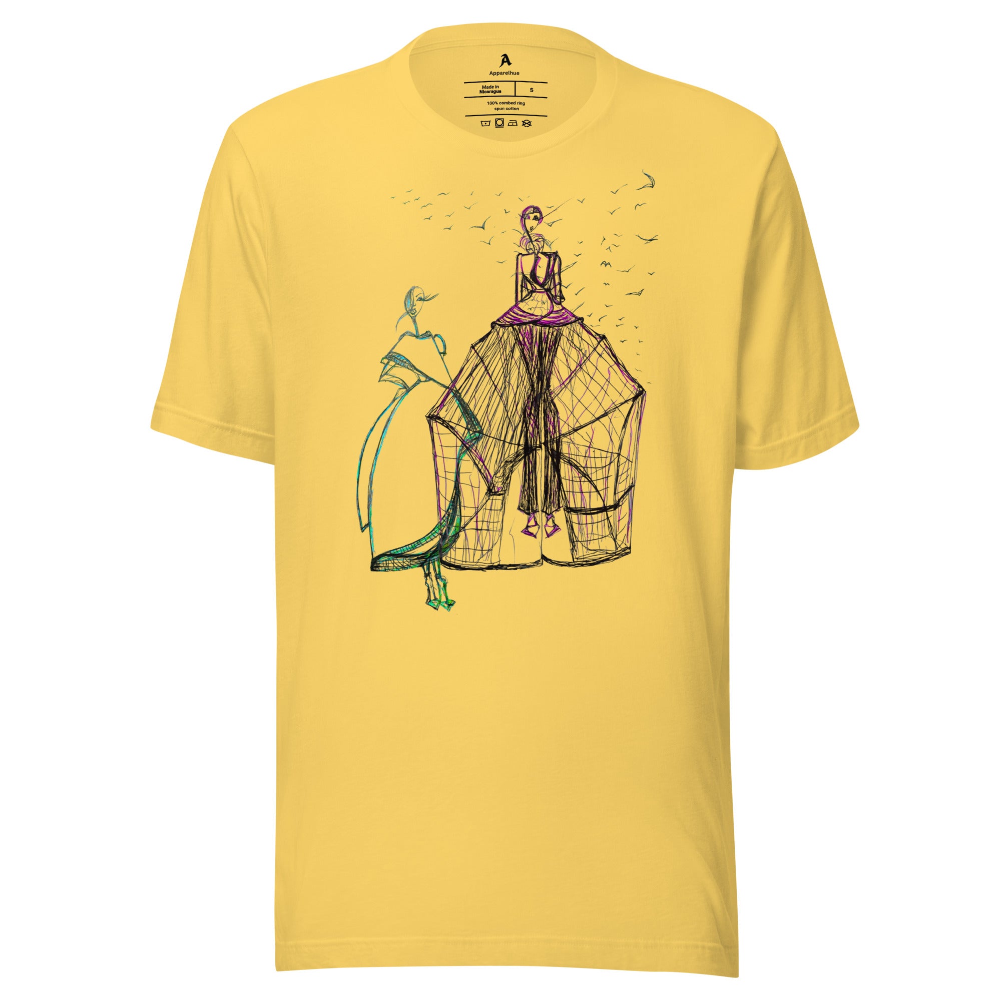stylish artistic tee everyday wear